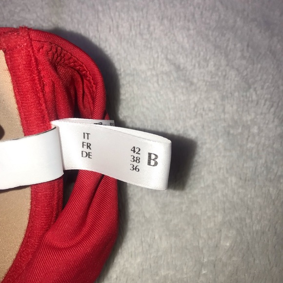 LA PERLA Red Bikini Top (Brand New) - Picture 3 of 5